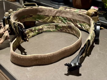 Afbeelding 2 van Warrior Assault Systems low prodile molle belt, met Helikon Tex inner belt