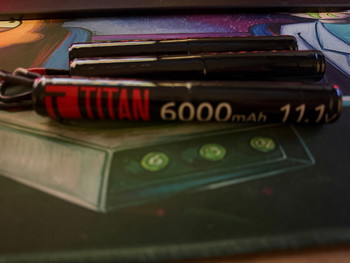 Afbeelding 2 van Batterij Titan Li-ion 11.1V 6000mAh Nunchuck T-Plug Deans
