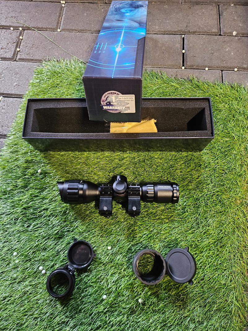 Image 1 pour Lancer Tactical richtkijker 3-9x32 AOL Mil-dot rood en groen