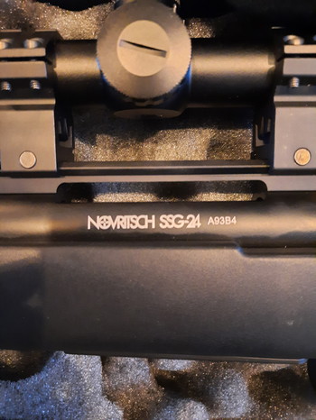 Afbeelding 3 van Novritsch SSG-24 SNIPER  + gezichtbescherming