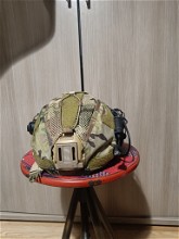 Image for Nieuwe fma fast helmet met agilite helm cover en earmor