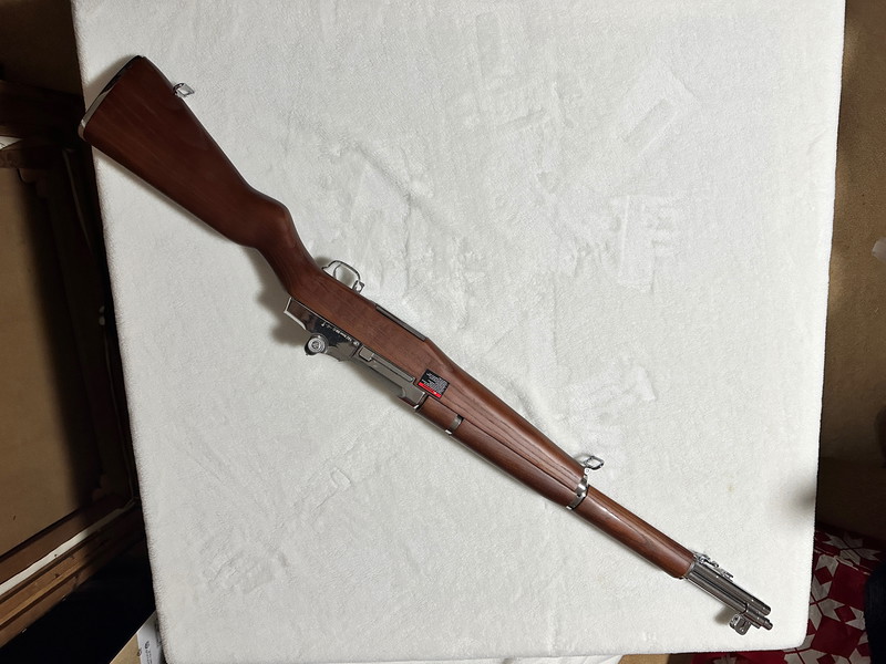 Afbeelding 1 van M1 Garand Parade Version Chrom Vollmetall Echtholz
