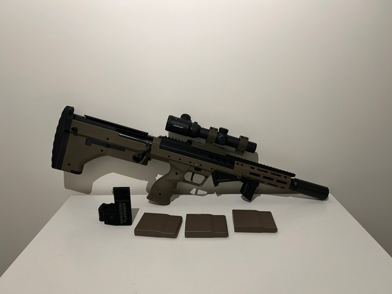 Image 1 for Silverback Desert Tech SRS A2/M2 Sport 16' met upgrades en extra's