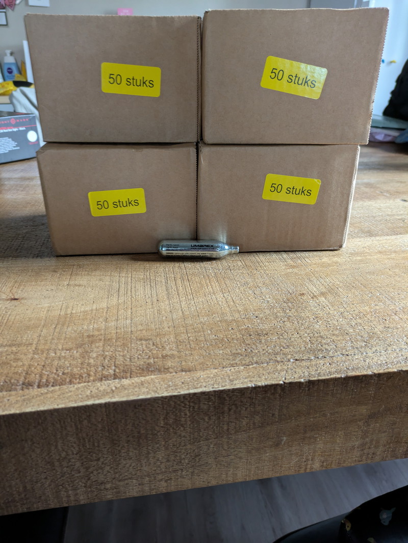 Imagen 1 de 200 stuks umarex co2 capsules