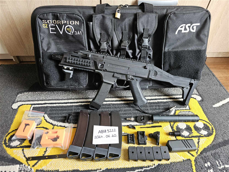 Image 1 for ASG x Wolverine CZ Scorpion EVO HPA edition