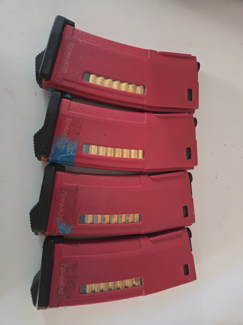 Bild 1 für 4x PTS speedqb rode m4 magazijnen
