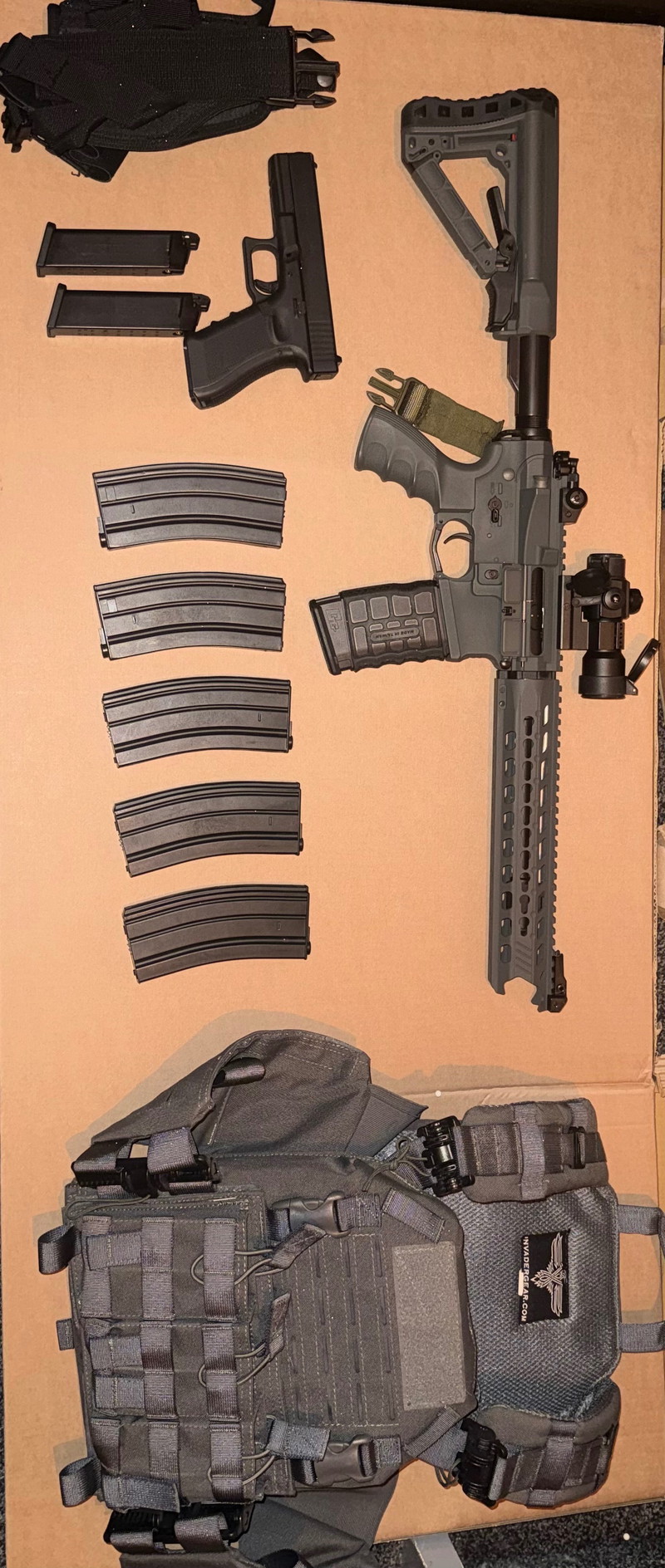 Image 1 for Zeer nette airsoft set