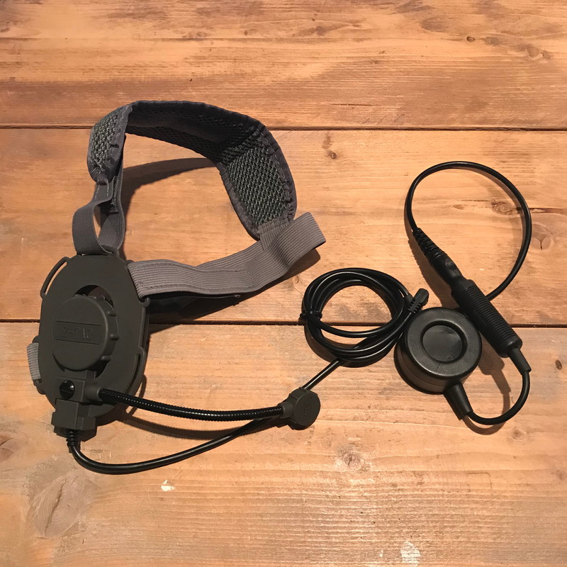 Afbeelding 1 van Z-Tactical Bowman Evo III  Grey inclusief PTT met 2.5mm plug