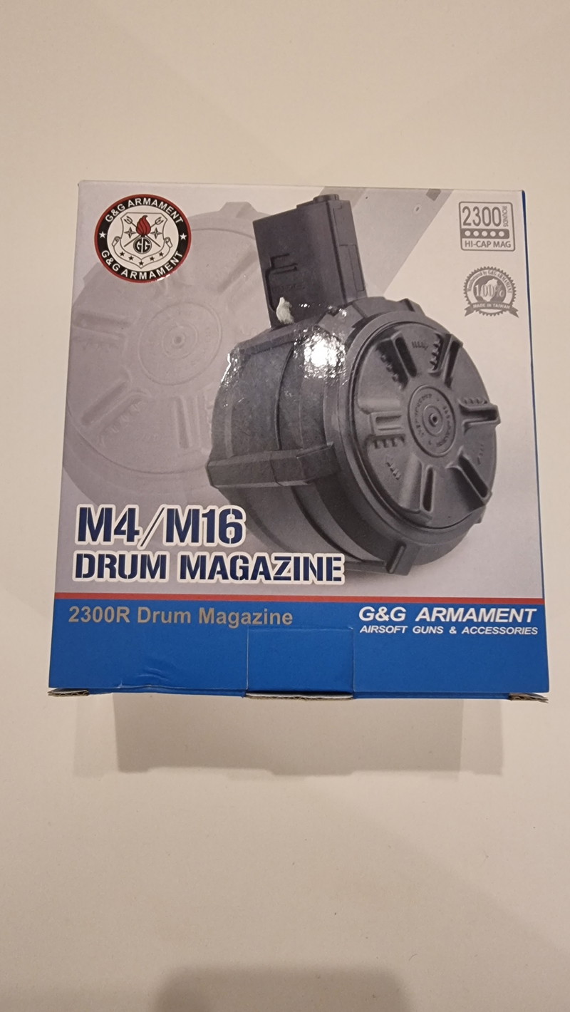 Image 1 for NIEUW G&G M4/M16 Drum mag electric auto winding