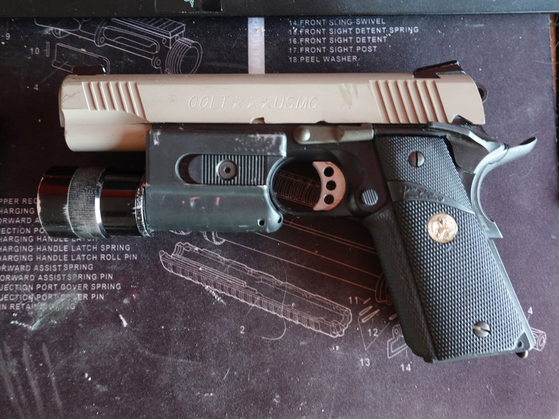 Image 1 pour M45A1 Marui (frame de MEU, Slide de M45A1)