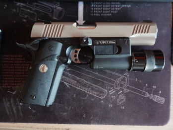 Afbeelding 2 van M45A1 Marui (frame de MEU, Slide de M45A1)