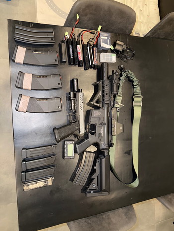 Bild 2 für Hi capa Vorsk 5.1 en  Colt M4 special forces mini  Compleet set, veeel meer