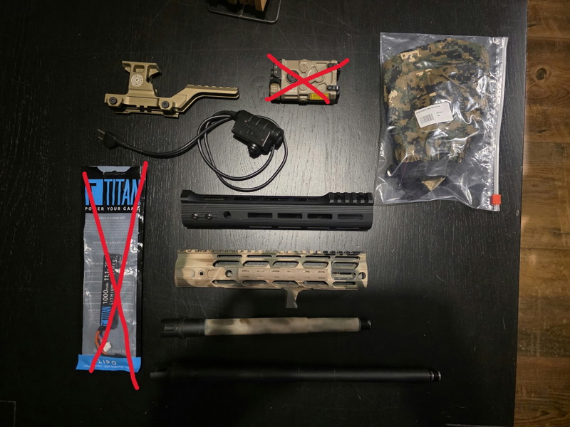 Immagine 1 di Handguard, PTT, Helm Cover, GBRS mount