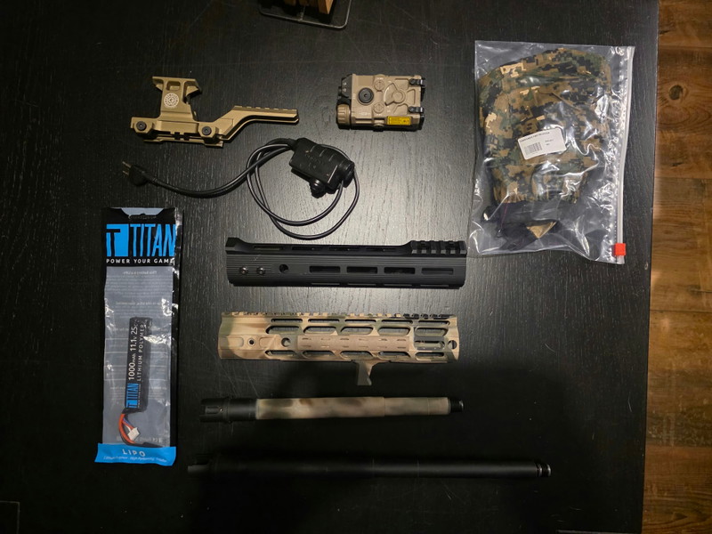 Image 1 for Handguard, PTT, Lipo, Helm Cover, GBRS mount, NGAL