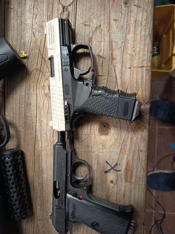 Bild 3 für 4 Softairs Berettapx4 Walther Top Point Walther CP99 compact etc.