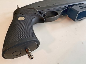 Bild 4 für 2x Shotgun Tokyo Marui M870 Breacher HPA/Green Gas + TAPP + Tracer PCU