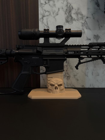 Afbeelding 2 van Custom 3D Printed Skull M4 Mag