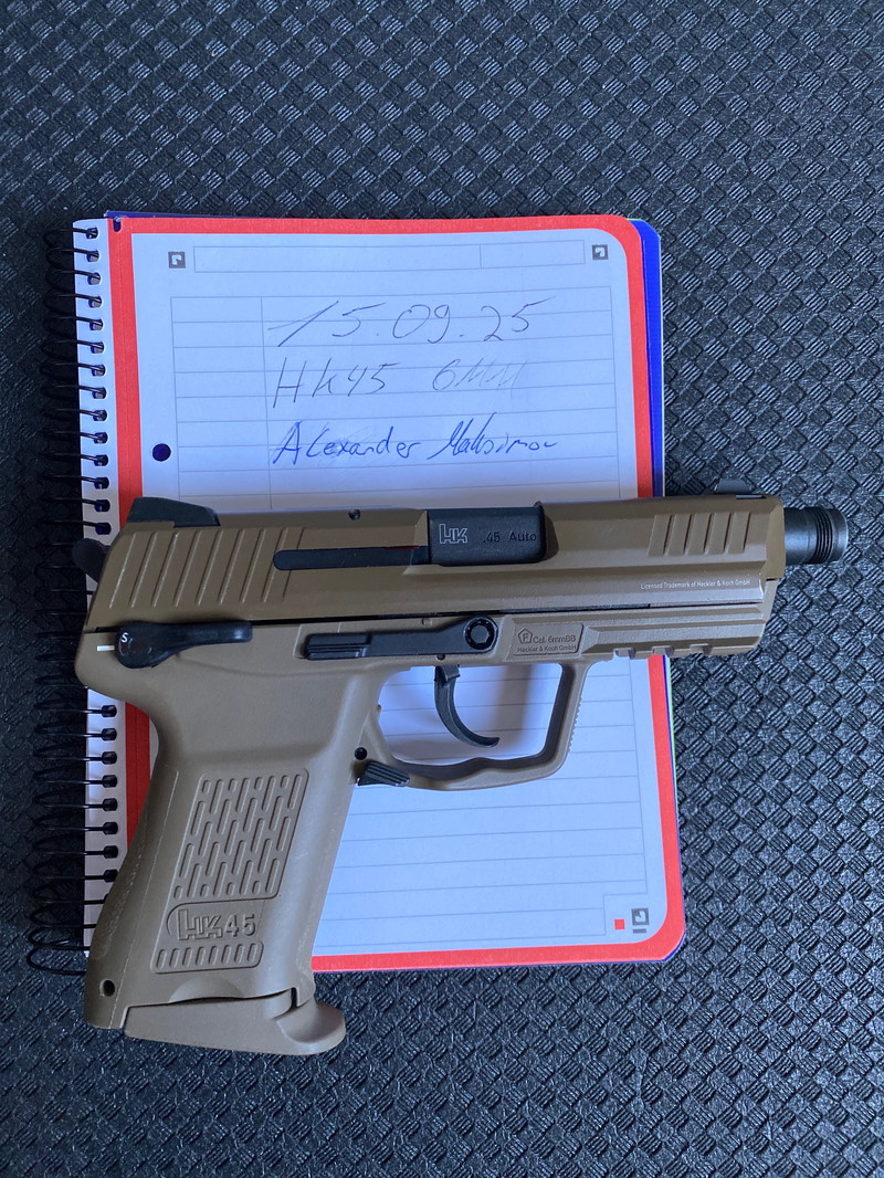 Afbeelding 1 van Heckler & Koch HK45 CT 6mm gbb kurzwaffe / pistole