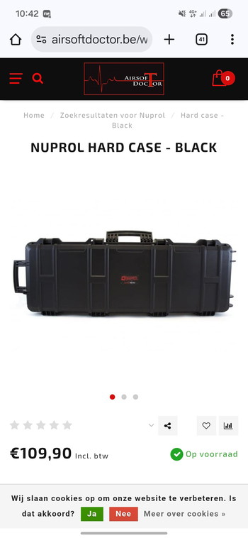 Bild 4 für Large Nuprol Case Zwart