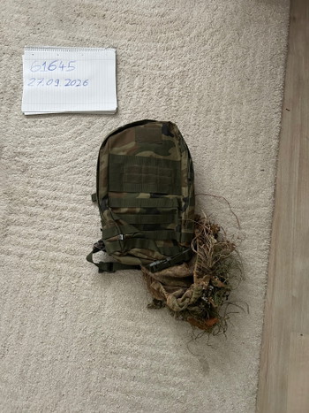 Image 3 for Daypack Woodland with Stalker Camo