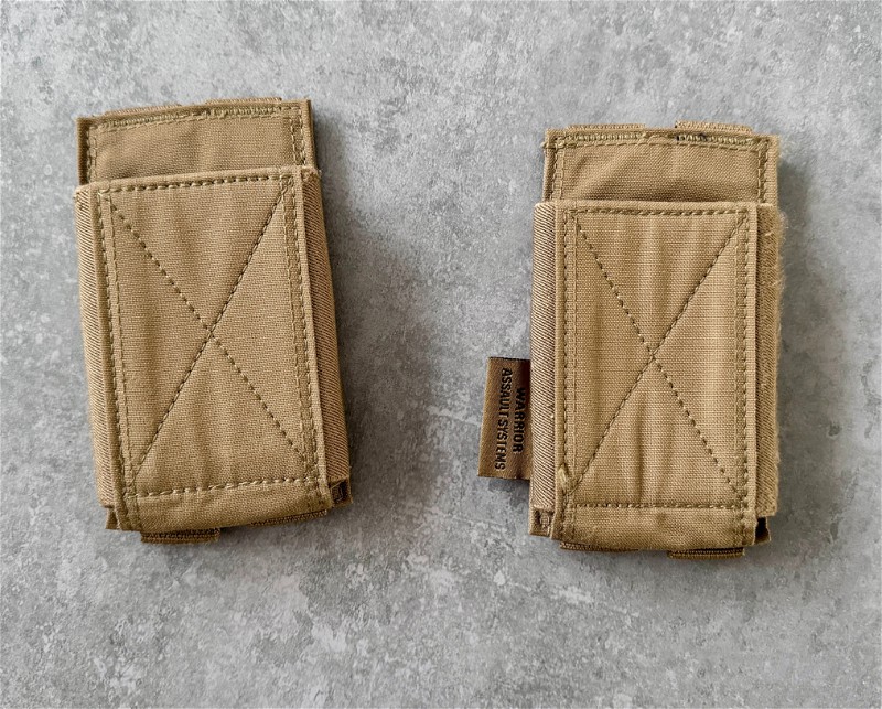 Image 1 pour 2x WAS Single Elastic Mag Pouch - Coyote Tan