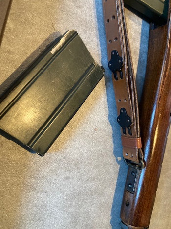 Afbeelding 2 van M14 mt echt houten kolf en extra magazijn
