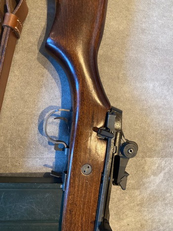 Afbeelding 3 van M14 mt echt houten kolf en extra magazijn