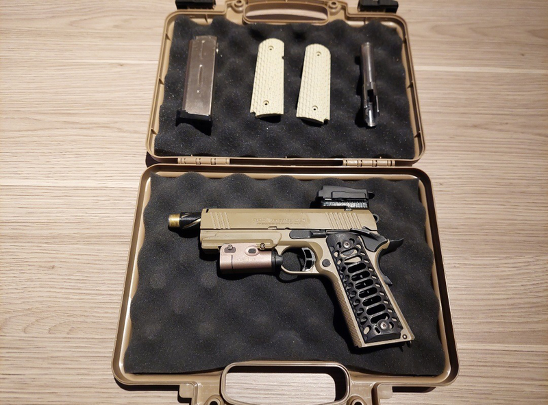 Bild 1 für Full upgraded tokyo marui 1911 dessert warrior edition