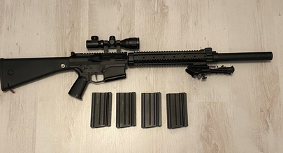 Bild für Volledig geüpgrade Cyma SR25 DMR te koop!