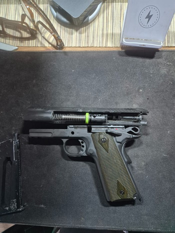 Afbeelding 5 van Kwa/kwc 1911 co2 blowback full metal