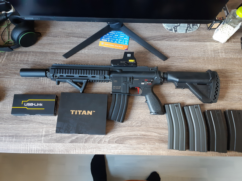 Afbeelding 1 van Umarex H&K 416 fully upgraded