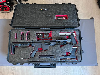 Afbeelding 2 van volledige set airsoft wapens