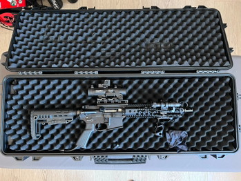 Afbeelding 3 van volledige set airsoft wapens