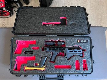 Afbeelding 4 van volledige set airsoft wapens
