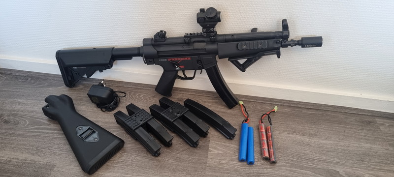 Image 1 for G&G mp5a4 met extra's