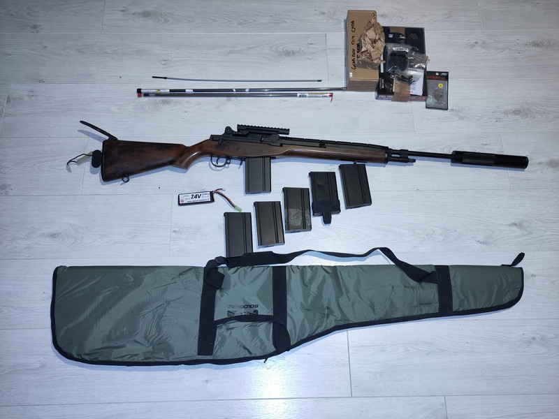 Image 1 pour M14 Cyma + Chargeurs + Batterie + Pièces
