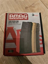 Image for 5 Ares M4 mags 130 rnds Tan