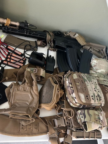 Image 5 for Zeer complete airsoft set te koop.