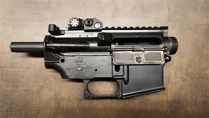 Afbeelding 1 van G&G Combat machine kunststof receiver + pistol grip