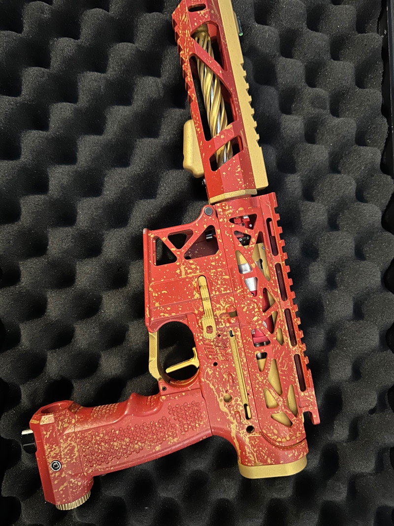 Afbeelding 1 van Monk Customs Skeleton M4 / Speedsoft build