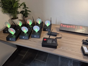 Image for Target System Draadloos - 8 targets, scoreboard, control + extra's!
