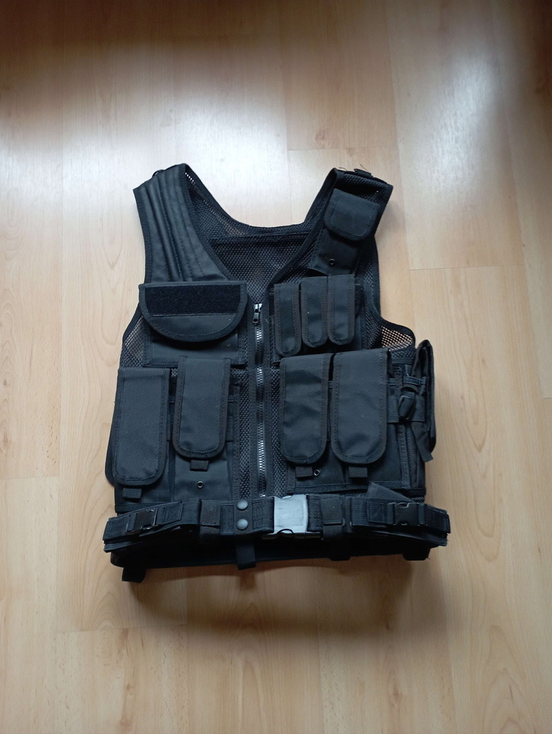 Afbeelding 1 van Black Tactical Vest