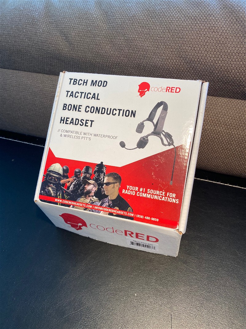 Image 1 pour Code Red headset TBCH-Pro B/M Tactical Bone Conduction