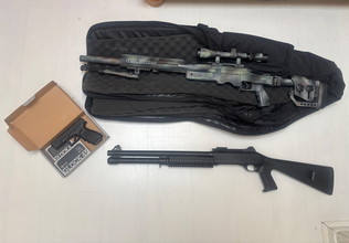 Image for Sniper rifle, shotgun & glock