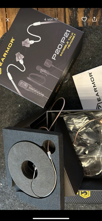 Bild 4 für 4 verschiedene Headsets bzw. Gehörschutz NEU