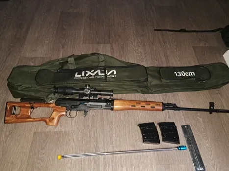 Image 1 pour A&K houten SVD spring variant volledig geupgrade