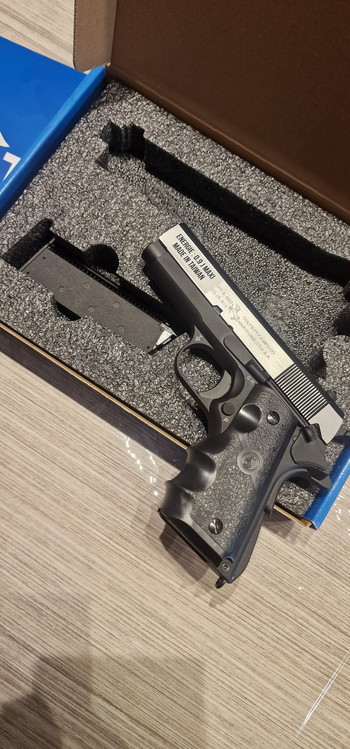 Bild 4 für Colt 1911 Defender GBB - Silver & Black