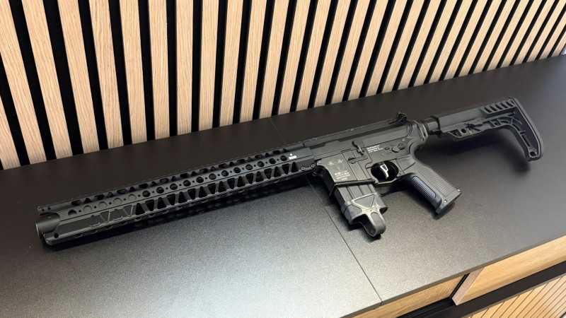Image 1 for ICS M4 DMR, Highend Tuning, ASCU gen5 Mosfet, Mamba 30k Motor, FPS Softair etc.