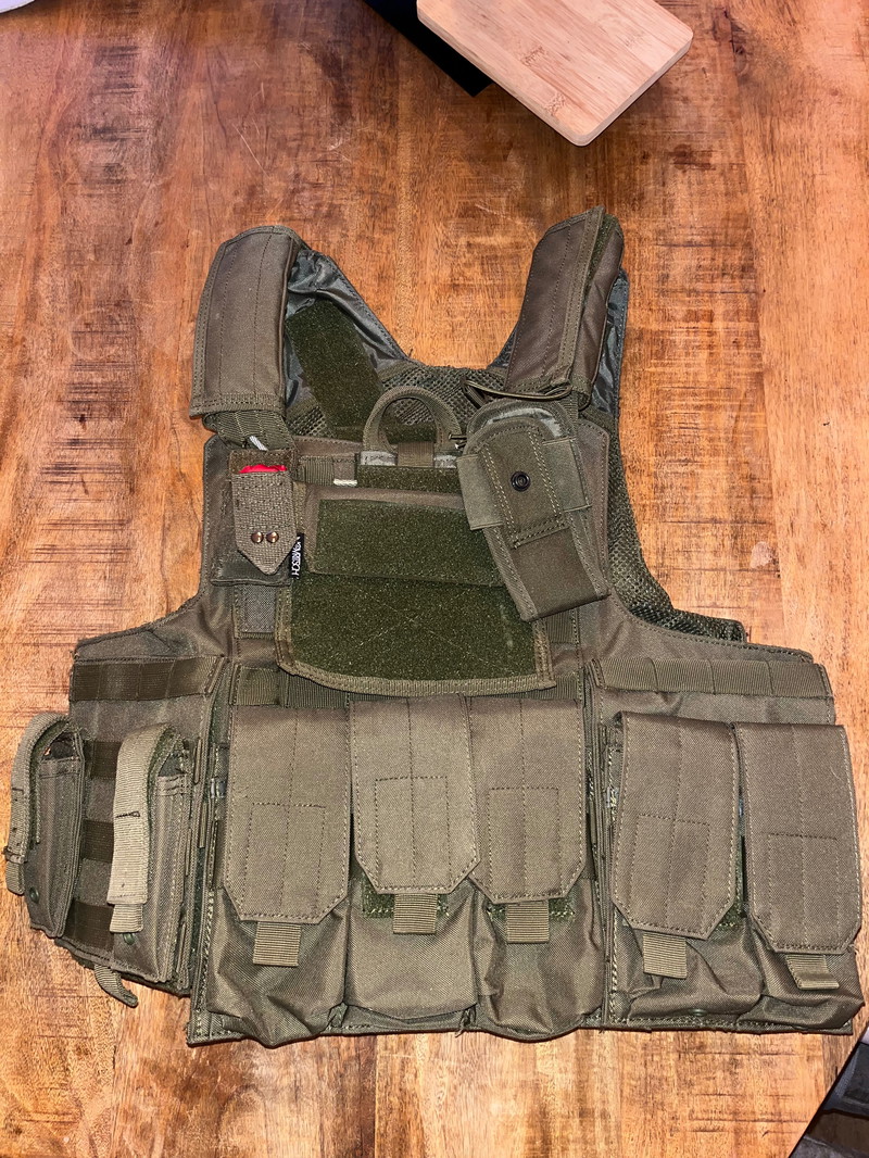 Afbeelding 1 van 101INC Tactical vest raptor (Green)