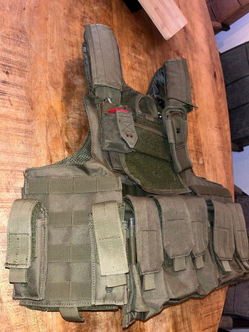 Afbeelding 2 van 101INC Tactical vest raptor (Green)